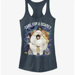 Best Sale 🥰 Disney Big Hero 6 Scare Baymax 👧 Girls Tank ✔️