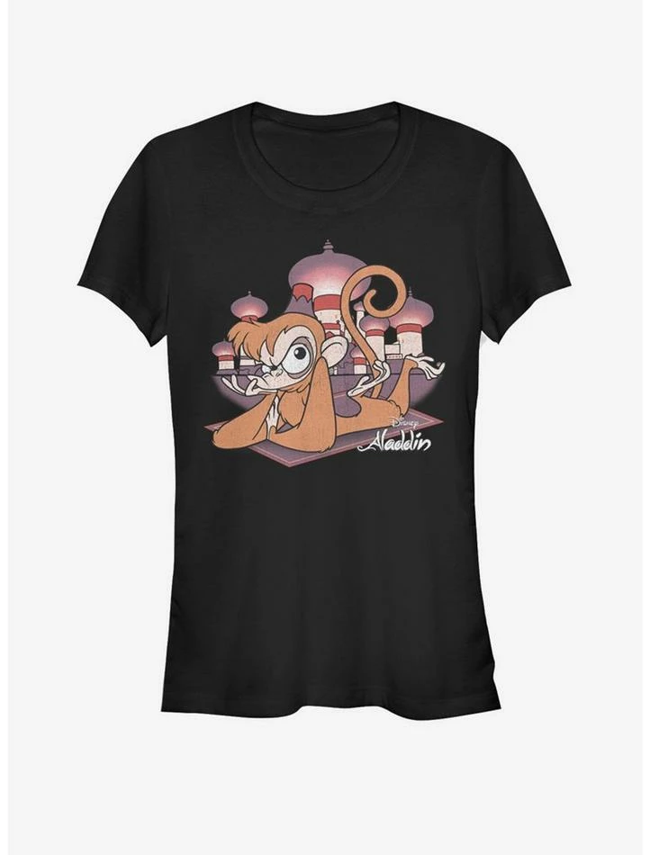 Promo ๐งจ Disney Aladdin Abu ๐ง Girls T-Shirt โญ