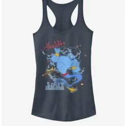 Wholesale 🔥 Disney Aladdin Genie Sparkle 3 👧 Girls Tank ✔️