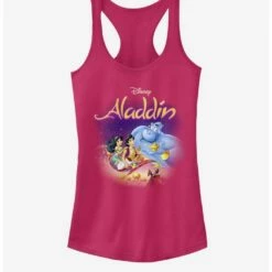 Budget ✨ Disney Aladdin Aladdin VHS 👧 Girls Tank ⭐