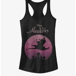 Promo 💯 Disney Aladdin Flying High 👧 Girls Tank 😀