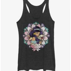 Hot Sale ✨ Disney Aladdin Glass Jasmine 👧 Girls Tank 😉