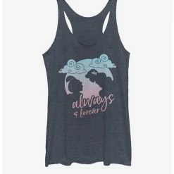 Discount ⌛ Disney Aladdin Always And Forever 👧 Girls Tank 🎁