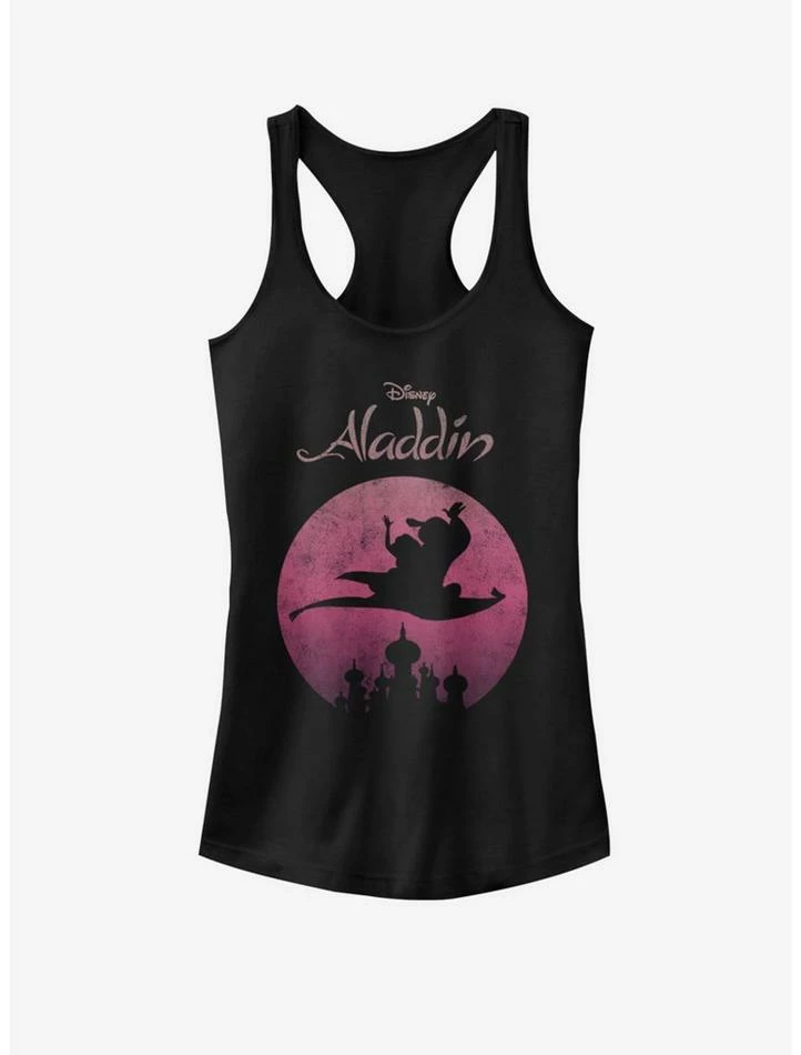 Promo ๐ Disney Aladdin Flying High ๐ง Girls Tank โจ