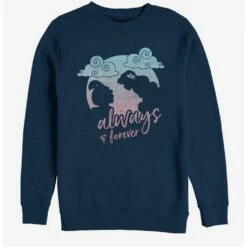 Outlet 🎁 Disney Aladdin Always and Forever Sweatshirt 🔥