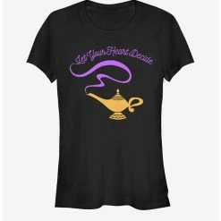 Coupon 🥰 Disney Aladdin Heart Decisions 👧 Girls T-Shirt 🥰