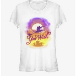 Cheap 🤩 Disney Aladdin A Whole New World 👧 Girls T-Shirt 😀