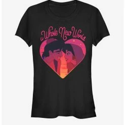 Brand new ✔️ Disney Aladdin Love 👧 Girls T-Shirt 😀