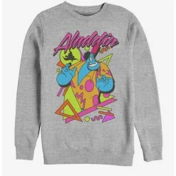 Promo 🔔 Disney Aladdin Retro Genie Sweatshirt 🧨
