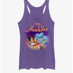 Deals 🎁 Disney Aladdin VHS Art 👧 Girls Tank 👍