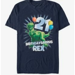 Hot Sale 🔥 Disney Pixar Toy Story Ballon Rex 21 T-Shirt 🔔