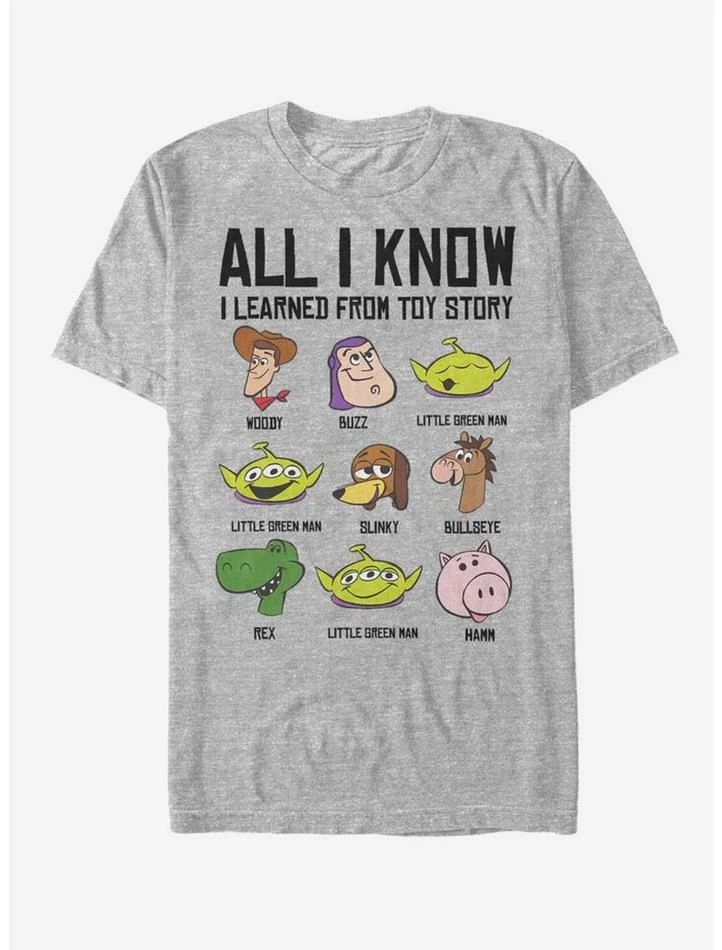 Best reviews of โ๏ธ Disney Pixar Toy Story All I Know T-Shirt ๐งจ