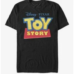 Promo 😀 Disney Pixar Toy Story 3D Logo T-Shirt 🎉