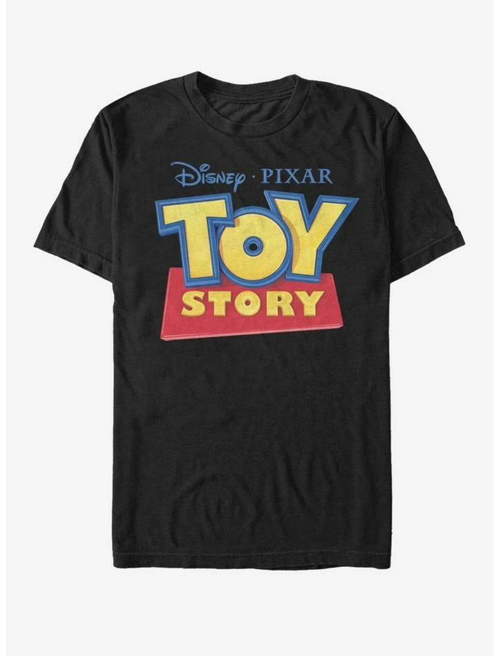 Promo 😀 Disney Pixar Toy Story 3D Logo T-Shirt 🎉