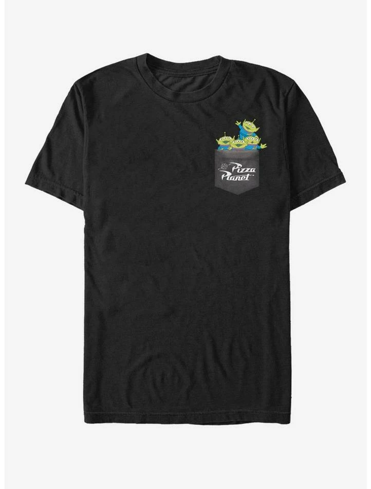 Brand new ๐ Disney Pixar Toy Story Alien Faux Pocket T-Shirt โญ - Image 2
