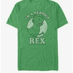 Promo 🌟 Disney Pixar Toy Story Rex Nervous T-Shirt 🎉