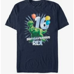 New 💯 Disney Pixar Toy Story Ballon Rex 16 T-Shirt 🔔
