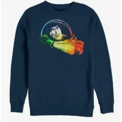 Buy 🔥 Disney Pixar Toy Story Rainbow Buzz Sweatshirt 👏