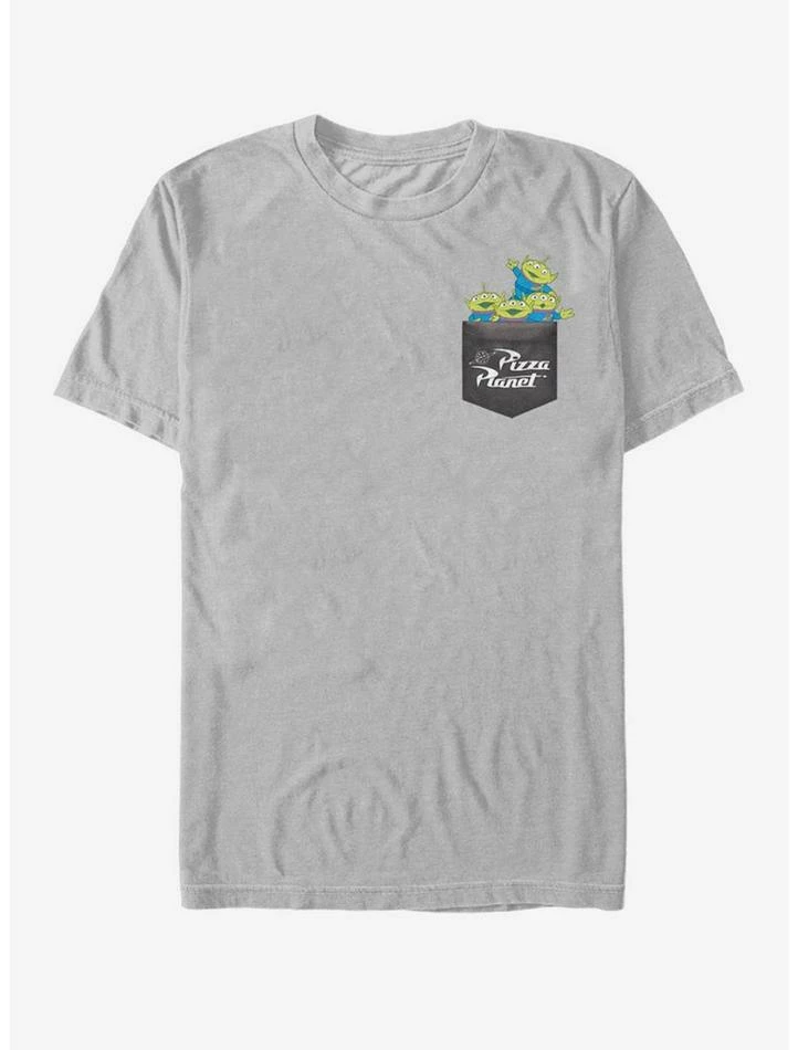 Brand new ๐ Disney Pixar Toy Story Alien Faux Pocket T-Shirt โญ