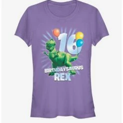 Promo 💯 Disney Pixar Toy Story Ballon Rex 16 👧 Girls T-Shirt 🎉