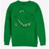 Best Pirce 👍 Disney Pixar Toy Story Rex Big Face Sweatshirt 😍