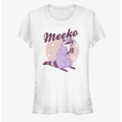 Budget ⌛ Disney Pocahontas Pastel Meeko 👧 Girls T-Shirt 🔥
