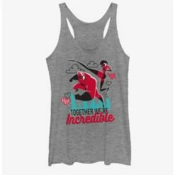 Best Pirce ⌛ Disney Pixar The Incredibles Together Incredible 👧 Girls Tank 🧨