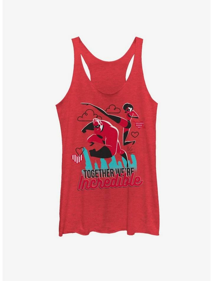 Flash Sale 🤩 Disney Pixar The Incredibles Together Incredible 👧 Girls Tank ✨