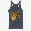New 😀 Disney Pocahontas Floral Princess 👧 Girls Tank 🤩