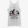 Deals ❤️ Disney Villains Scary Evil Cruella 👧 Girls Tank 💯