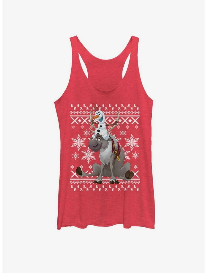 Best deal ๐ฅฐ Disney Frozen Sven and Olaf Friends ๐ง Girls Tank ๐งจ