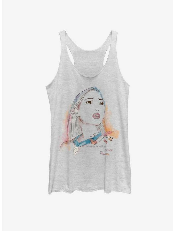 Coupon ๐ Disney Pocahontas Watercolor Pocahontas ๐ง Girls Tank ๐