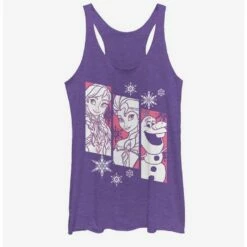Deals 🔔 Disney Frozen Snow Trio 👧 Girls Tank 🌟