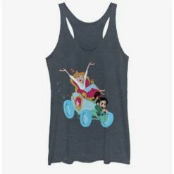 Cheap 😉 Disney Wreck-It Ralph Cinderella Vanellope Party Started 👧 Girls Tank 🔔