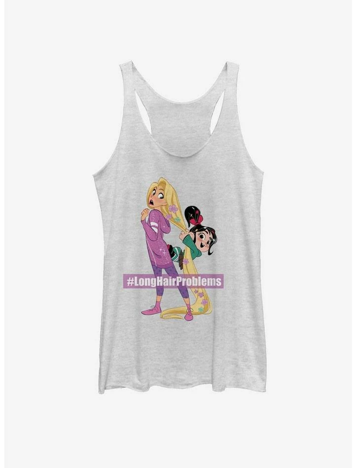 Discount 😉 Disney Wreck-It Ralph Long Hair Rapunzel Vanellope 👧 Girls Tank 😉