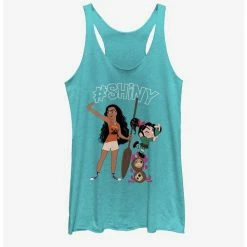 Best Pirce 🛒 Disney Wreck-It Ralph Beach Life 👧 Girls Tank 😍