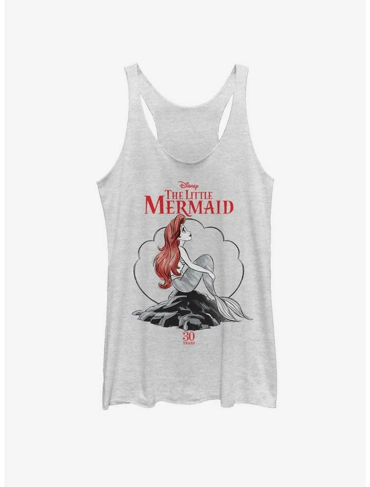 Outlet ๐ Disney The Little Mermaid Sketch Mermaid Anniversary ๐ง Girls Tank ๐งจ