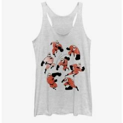 Discount ✨ Disney Pixar The Incredibles Bob Poses 👧 Girls Tank 😀