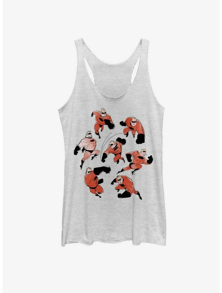 Discount ✨ Disney Pixar The Incredibles Bob Poses 👧 Girls Tank 😀