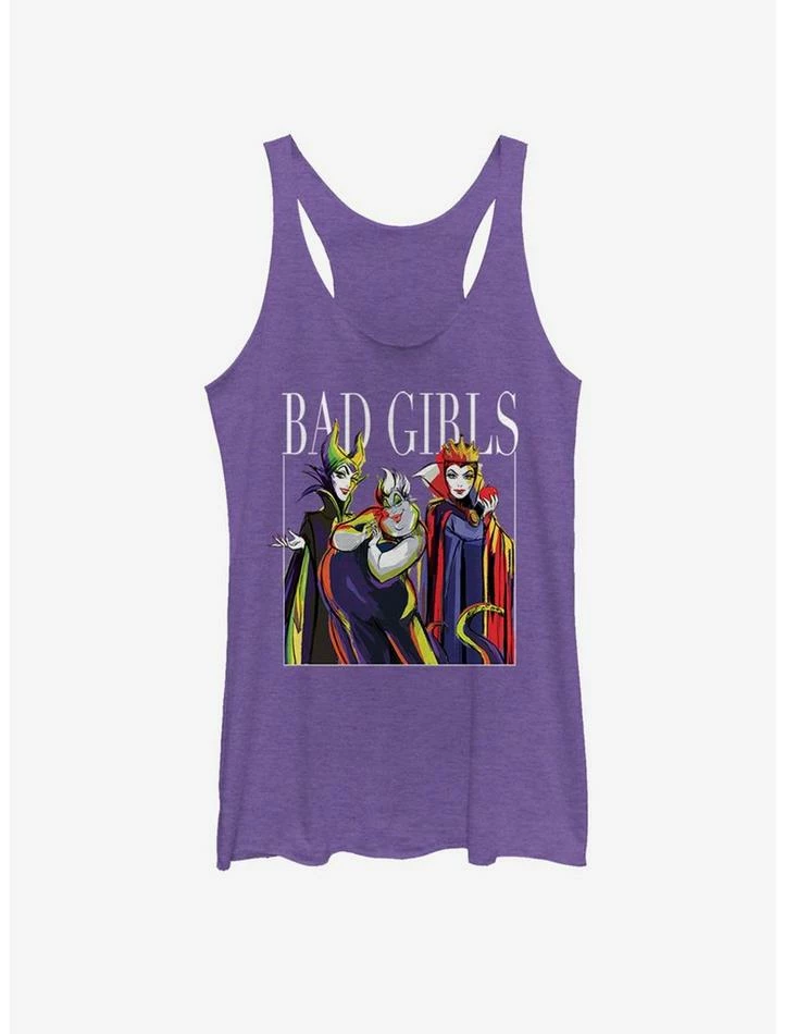 Hot Sale 🌟 Disney Villains Bad 👧 Girls Pose 👧 Girls Tank 👏
