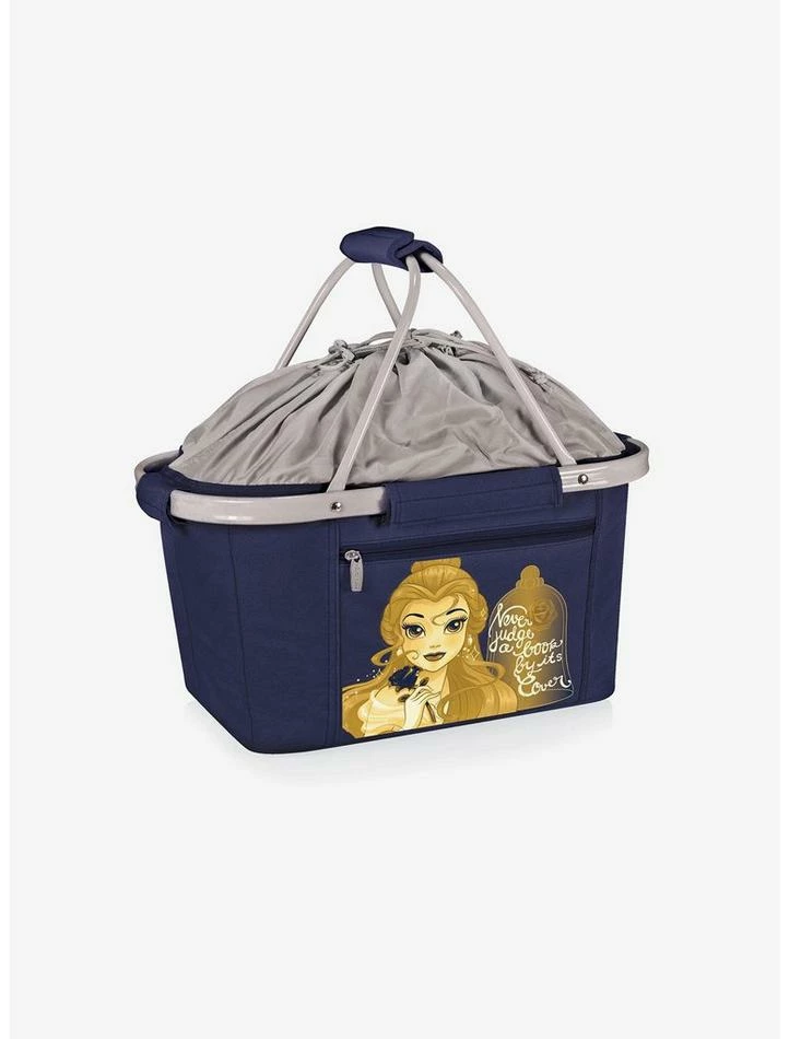 Promo 🌟 Disney Beauty & the Beast Collapsible Cooler Tote Basket 👍
