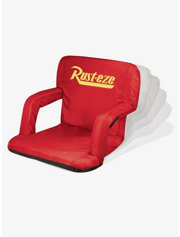 Discount 💯 Disney Pixar Cars Lightning McQueen Reclining Stadium Seat 👍 - Image 2