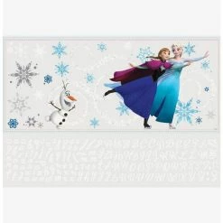 Best deal 😍 Disney Frozen Custom Headboard Featuring Elsa, Anna & Olaf Peel And Stick Giant Wall Decals 🥰