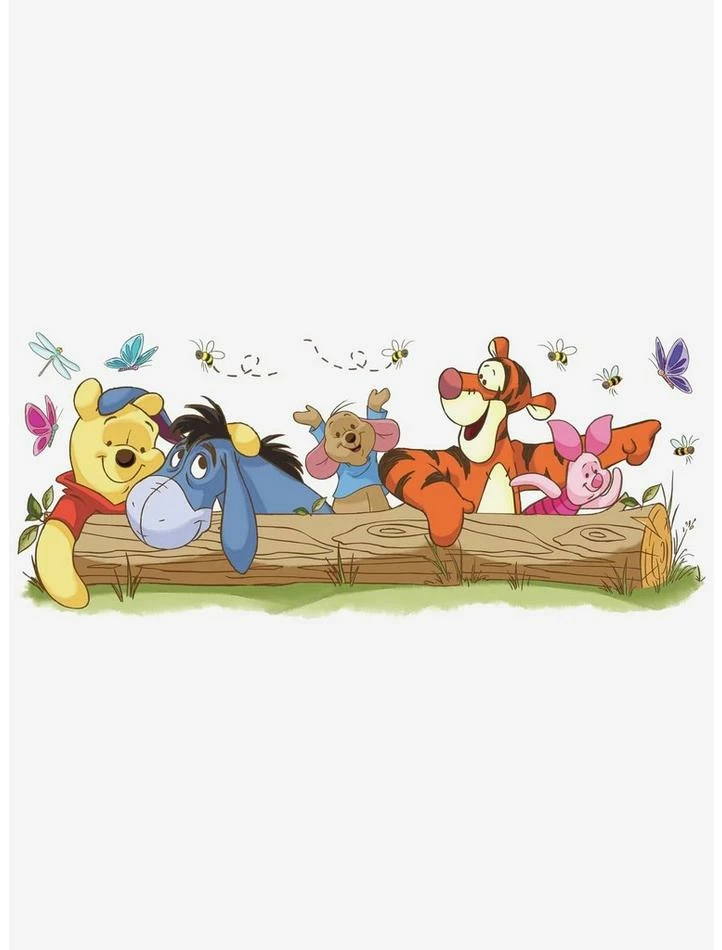 Best Sale ❤️ Disney Winnie The Pooh: Pooh & Friends Outdoor Fun Peel And Stick Giant Wall Decals ✨