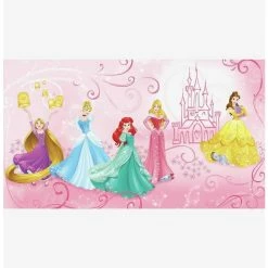 Best Sale 🎁 Disney Princess Enchanted Chair Rail Prepasted Mural 🔔