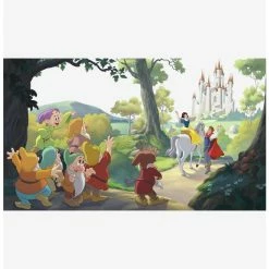 Best reviews of 👍 Disney Princess Snow White 'Happily Ever After' Chair Rail Prepasted Mural ⭐