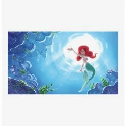 Brand new 💯 Disney The Little Mermaid 'Part Of Your World' Chair Rail Prepasted Mural ❤️