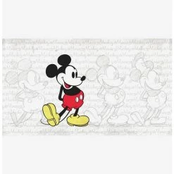 Outlet 🎉 Disney Mickey Mouse: Classic Mickey Chair Rail Prepasted Mural 👍