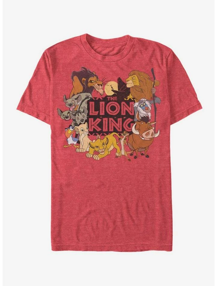 Coupon 🛒 Disney The Lion King Lion Group T-Shirt ✔️