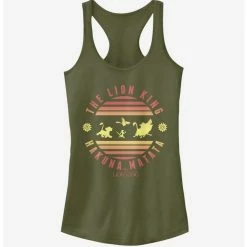 Best Sale ⭐ Disney The Lion King Hakuna Circle 👧 Girls Tank 😀
